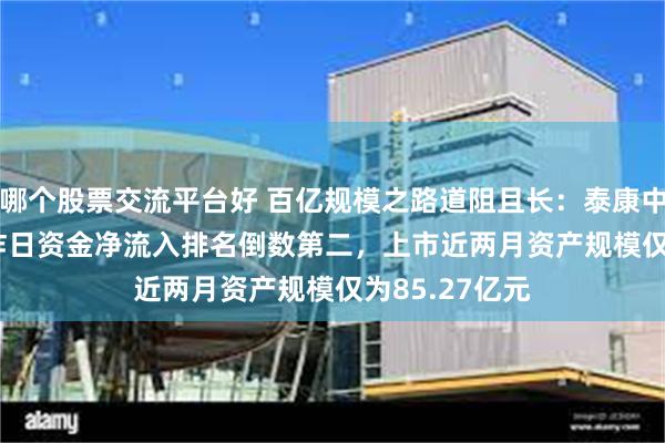 哪个股票交流平台好 百亿规模之路道阻且长：泰康中证A500ETF昨日资金净流入排名倒数第二，上市近两月资产规模仅为85.27亿元